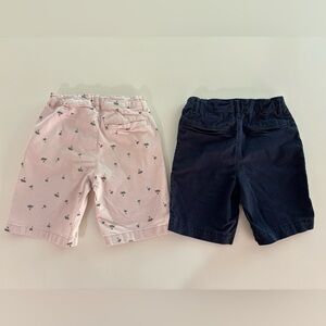 EUC Boys size 8 shorts Gap (navy) / Old Navy (pink & gray)